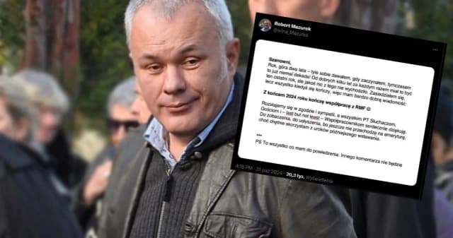 Dlaczego Mazurek odchodzi z RMF FM? Zaskakujące powody i plany Dlaczego Mazurek odchodzi z RMF FM? Zaskakujące powody i plany